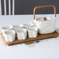 Ceramic Flower Tea Set