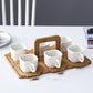 Ceramic Flower Tea Set