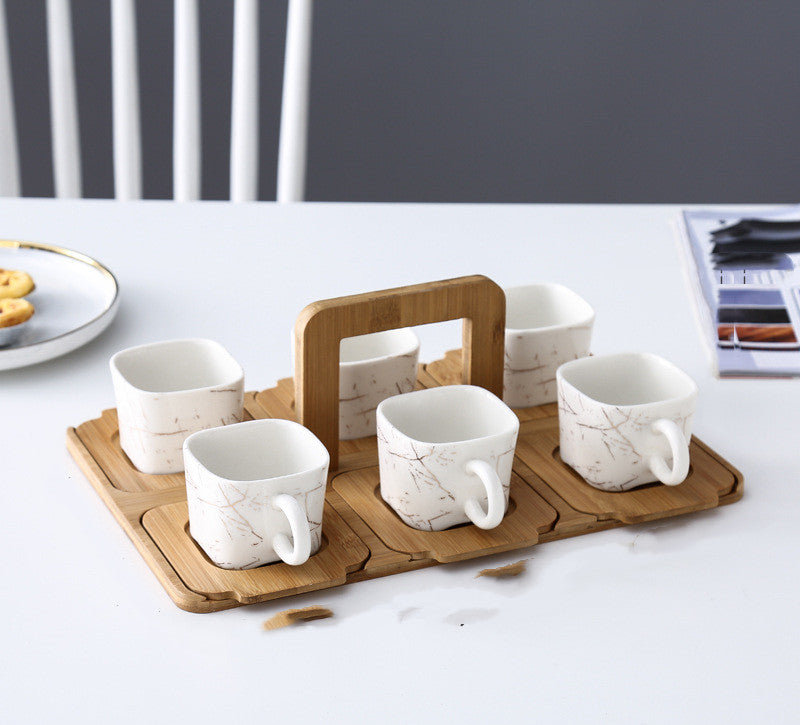 Ceramic Flower Tea Set