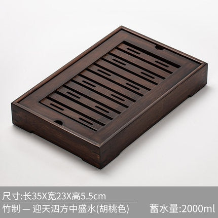 Natural Wooden & Bamboo Tea Tray